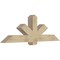 Ekena Millwork Kennewick Rough Sawn Timber Gable Bracket, Douglas Fir, 72"W x 24"H x 6"D x 6"F, 8/12 Pitch GBW072X24X0606KEN00RDF - alternate 3